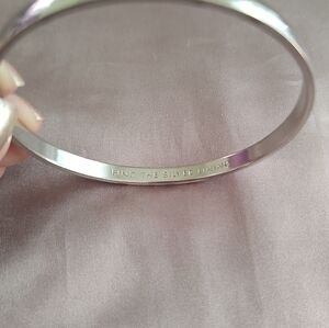 Kate Spade Silver Lining Idiom Bangle